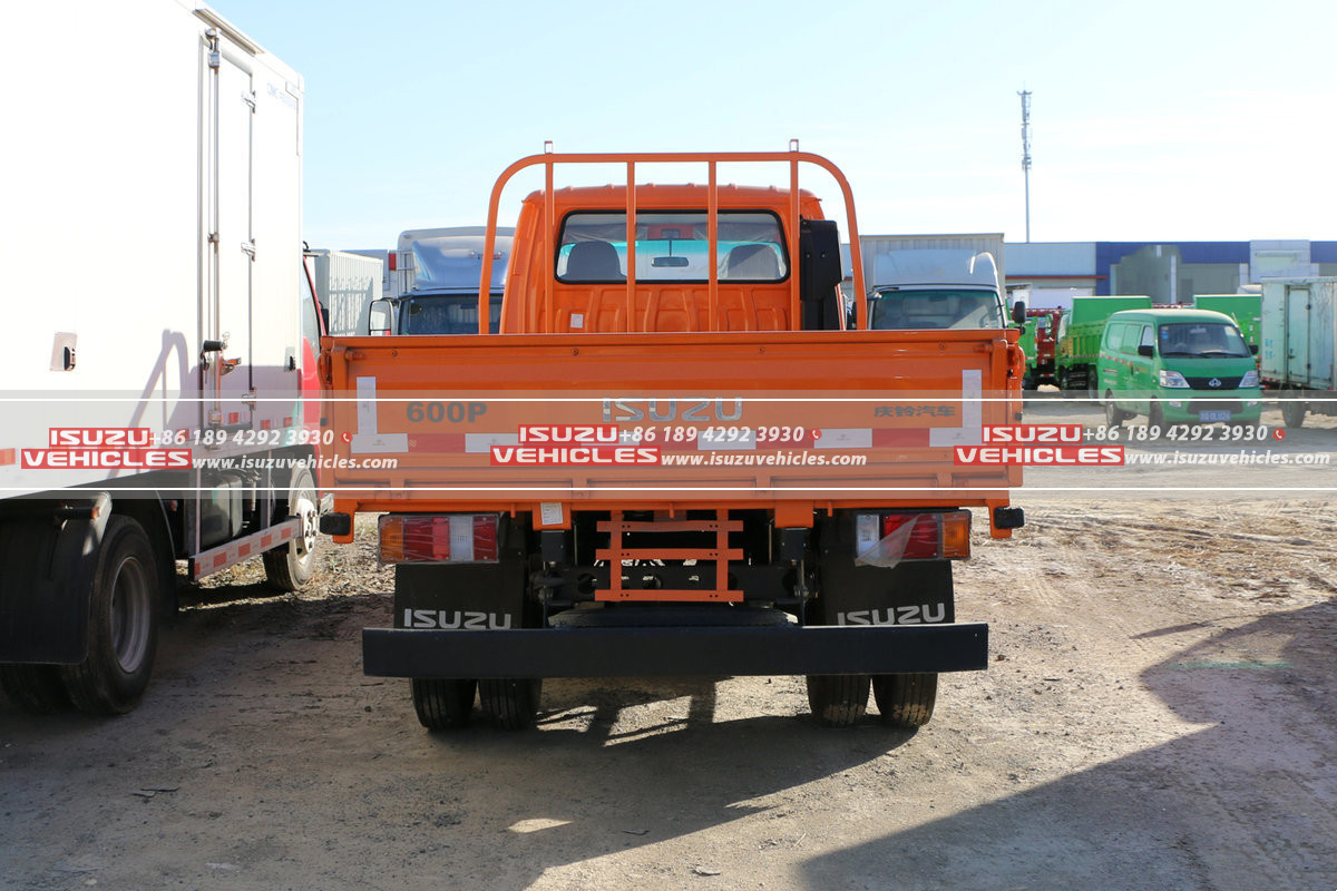 ISUZU 600P 2.6 Meter Cargo Truck Back ISUZU 600P 2.6 Meter Cargo Truck Back