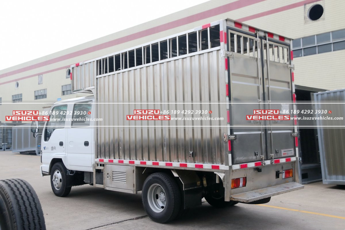 ISUZU 600P 3 Meter Caged Box Truck Back ISUZU 600P 3 Meter Caged Box Truck Back