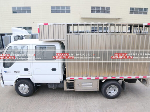 ISUZU 600P 3 Meter Caged Box Truck Body