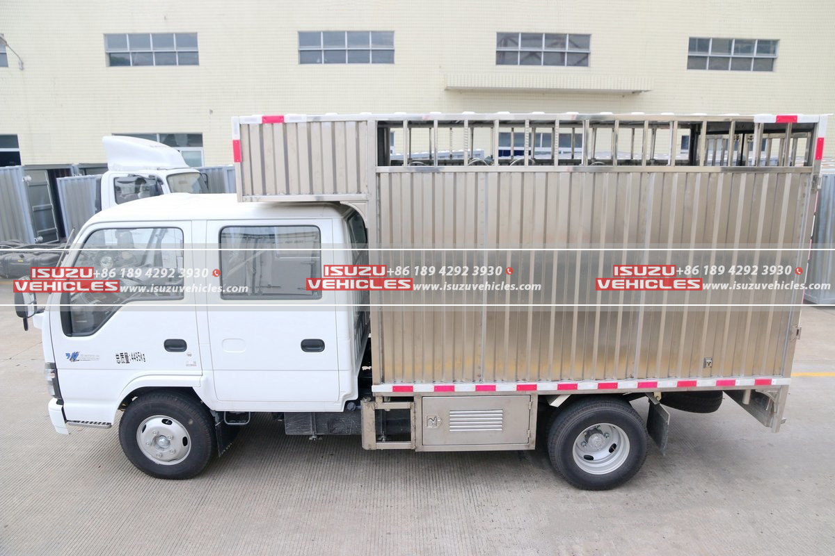 ISUZU 600P 3 Meter Caged Box Truck Body ISUZU 600P 3 Meter Caged Box Truck Body