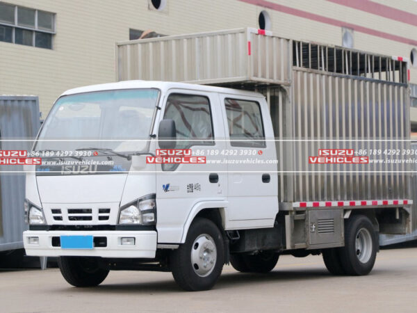 ISUZU 600P 3 Meter Caged Box Truck Left
