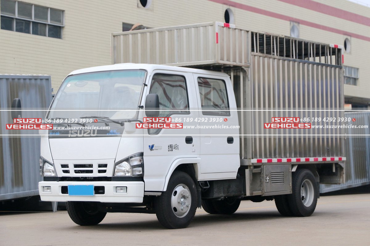 ISUZU 600P 3 Meter Caged Box Truck Left ISUZU 600P 3 Meter Caged Box Truck Left