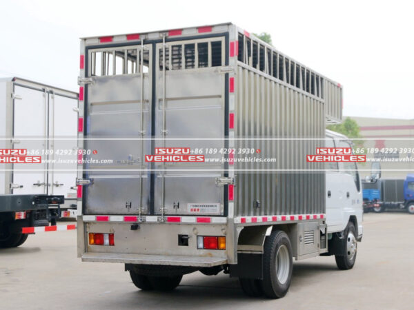 ISUZU 600P 3 Meter Caged Box Truck Right