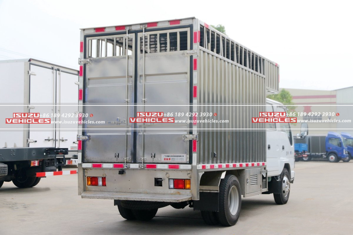 ISUZU 600P 3 Meter Caged Box Truck Right ISUZU 600P 3 Meter Caged Box Truck Right