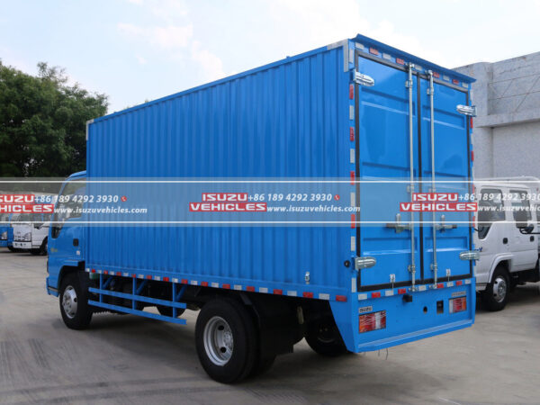 ISUZU 600P 4.2 Meter Box Van Truck Side Back