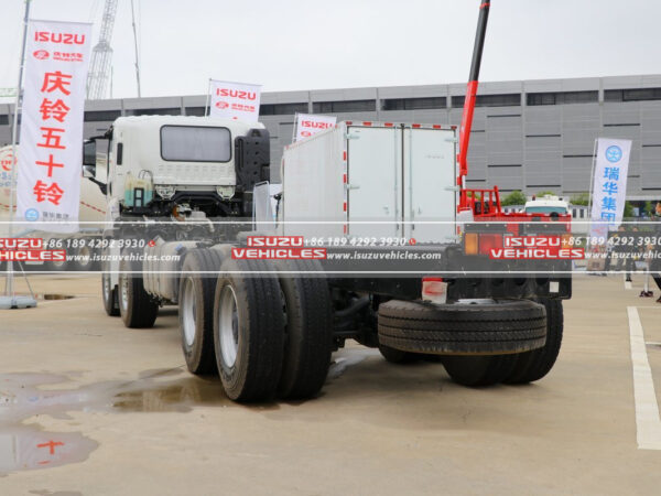 ISUZU GIGA 8X4 520 Horsepower Truck Chassis Side Back