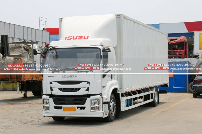 ISUZU GIGA 9.8 Meter Van Box Truck - ISUZU Vehicles