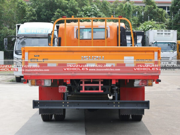 ISUZU 6.2 Meter Cargo Truck Back