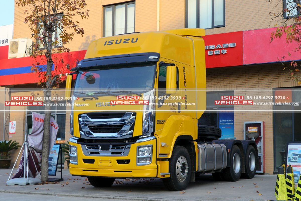 ISUZU GIGA 6×4 460 Horsepower Tractor Truck Right ISUZU GIGA 6×4 460 Horsepower Tractor Truck Right