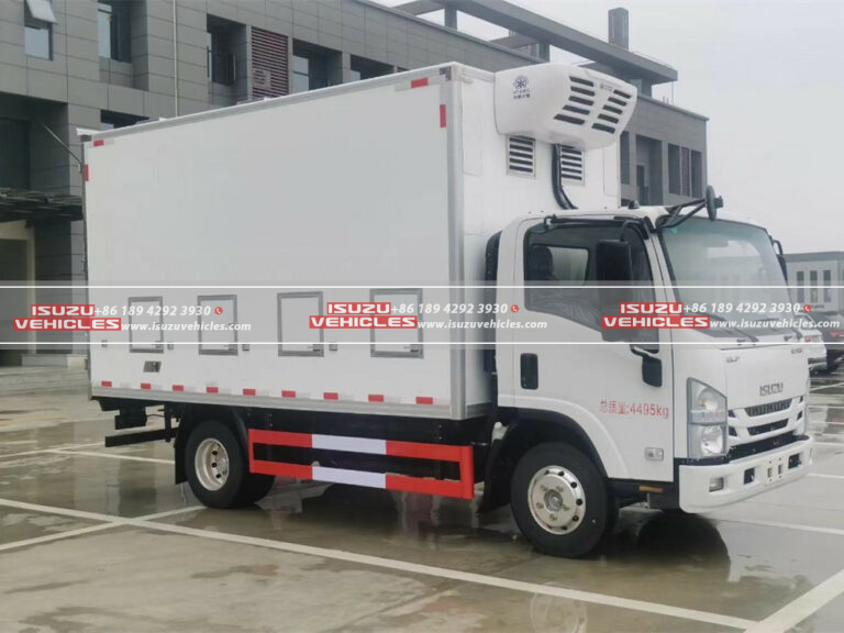 ISUZU Hatched Chicken Transport Van Truck