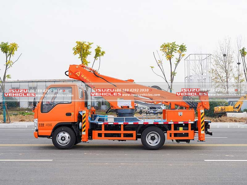 ISUZU 16 Meter Aerial Work Bucket Truck Body ISUZU 16 Meter Aerial Work Bucket Truck Body