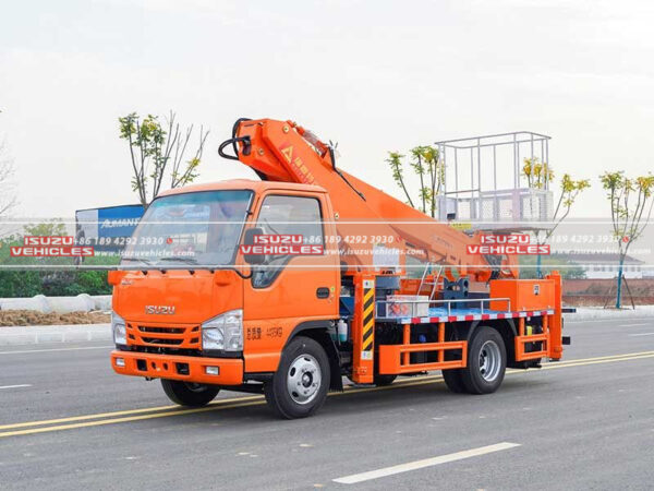 ISUZU 16 Meter Aerial Work Bucket Truck Left