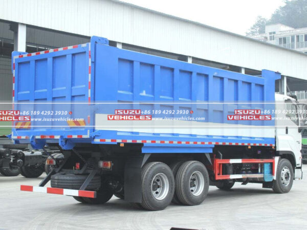 ISUZU 30 Ton Construction Dump Truck Back Side