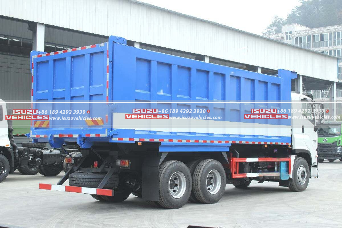 ISUZU 30 Ton Construction Dump Truck 5 ISUZU 30 Ton Construction Dump Truck Back Side