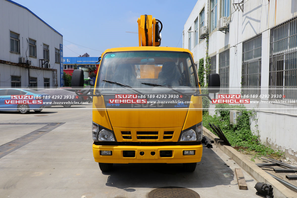 ISUZU Double Row Aerial Platform Work Truck Tractor ISUZU Double Row Aerial Platform Work Truck Tractor