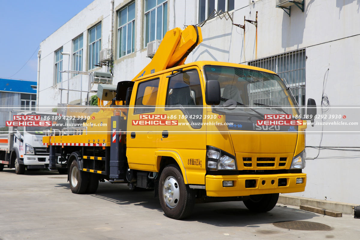 ISUZU Double Row Aerial Platform Work Truck ISUZU Double Row Aerial Platform Work Truck