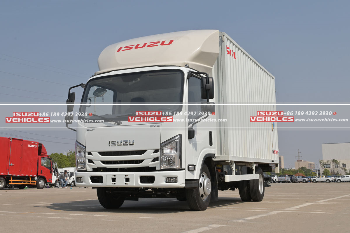 ISUZU ELF Electric 4.2 Meter Box Truck ISUZU ELF Electric 4.2 Meter Box Truck