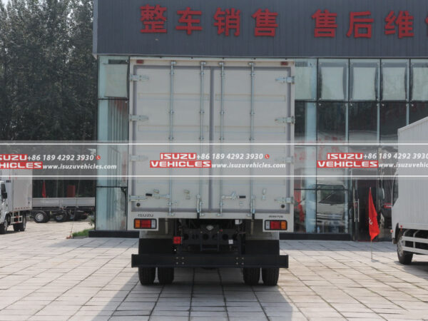 ISUZU FVR 7.1 Meter Van Box Truck Back