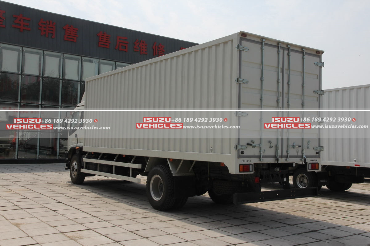 ISUZU FVR 7.1 Meter Van Box Truck Body ISUZU FVR 7.1 Meter Van Box Truck Body