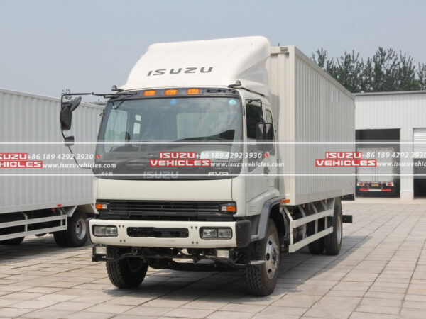 ISUZU FVR 7.1 Meter Van Box Truck Left