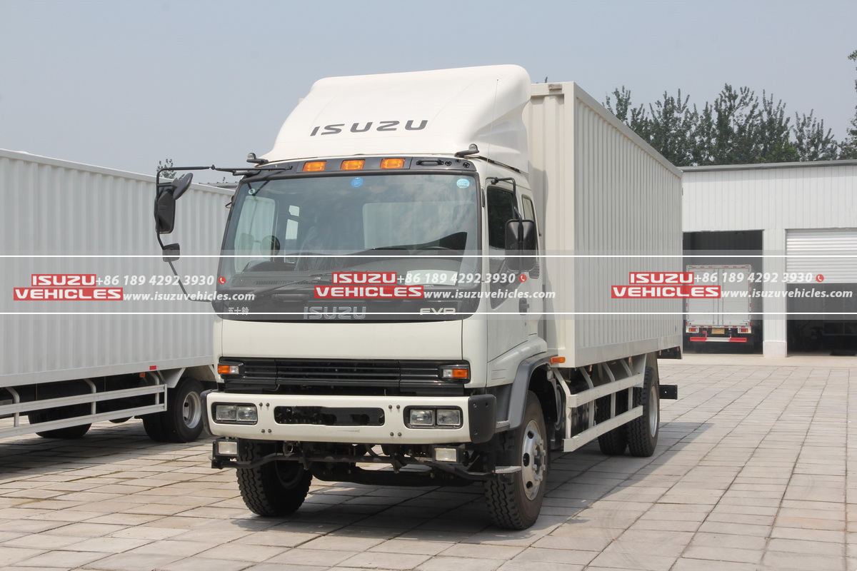 ISUZU FVR 7.1 Meter Van Box Truck Left ISUZU FVR 7.1 Meter Van Box Truck Left