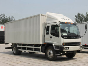 ISUZU FVR 7.1 Meter Van Box Truck Side