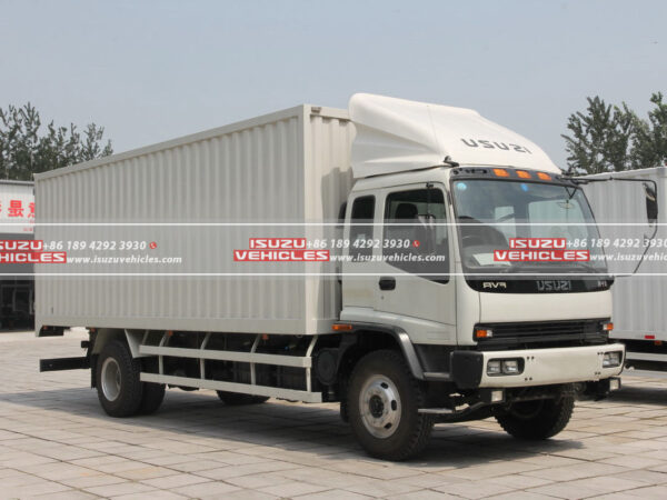 ISUZU FVR 7.1 Meter Van Box Truck Side