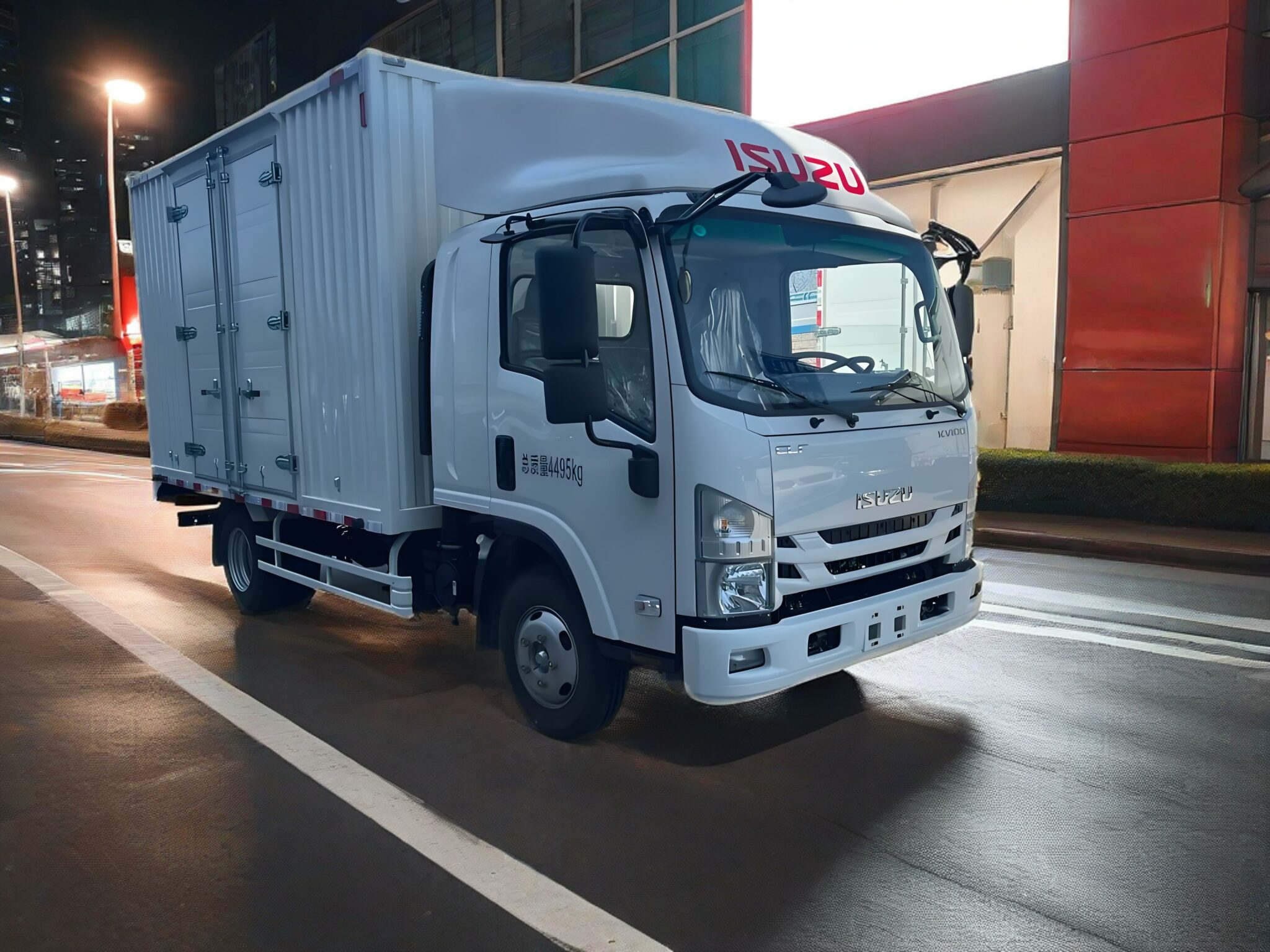 ISUZU Box Truck Loading System Upgrades for Fragile Cargo Protection ...