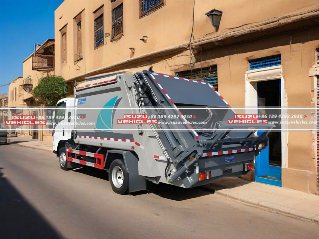 Egyptian Municipalities Combat Urban Waste with 120 ISUZU Garbage Trucks