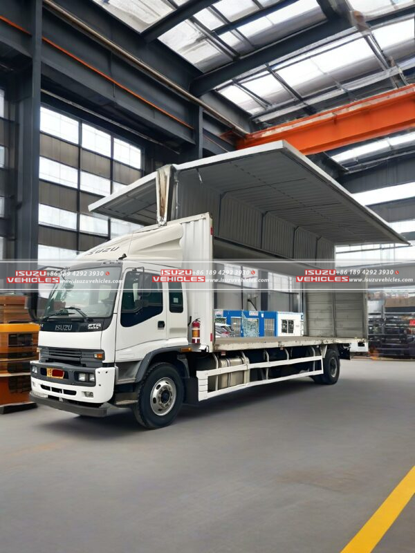 French Guiana Space Center Resupply Secured via ISUZU Work Trucks with Radiation-Shielded Beds