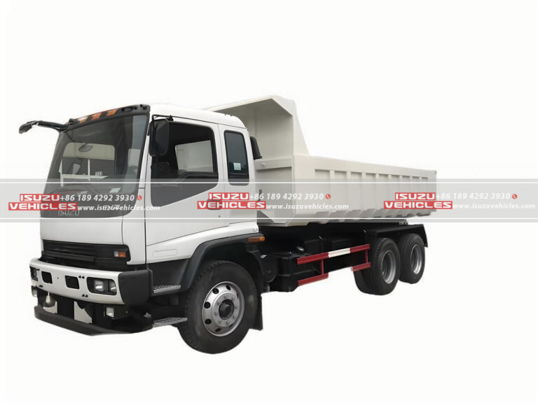ISUZU 12 Ton Dump Truck Main White