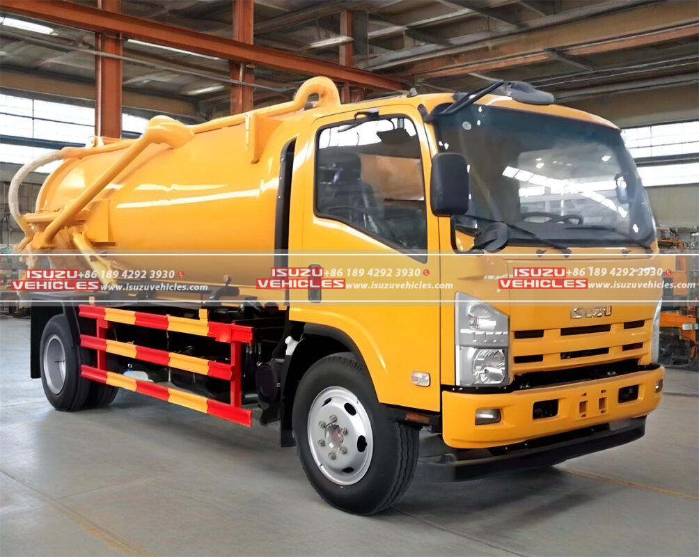 ISUZU 1600L Vacuum Sewer Truck