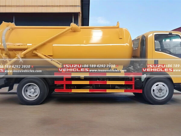 ISUZU 1600L Vacuum Sewer Truck Body