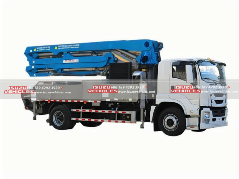 ISUZU 17M Concrete Pump Truck Main