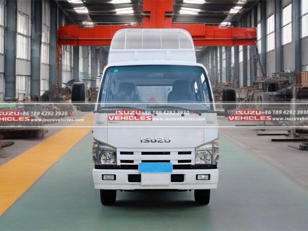 ISUZU 3 Meter Double Row Dump Truck Tractor White