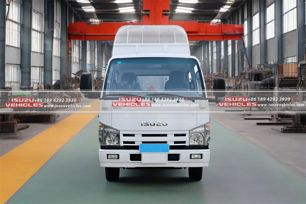 ISUZU 3 Meter Double Row Dump Truck Tractor White ISUZU 3 Meter Double Row Dump Truck Tractor White