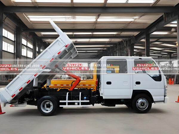 ISUZU 3 Meter Double Row Dump Truck Upper