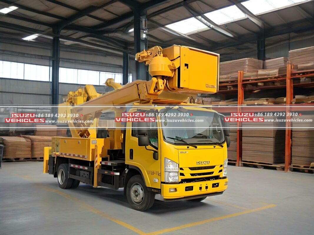 ISUZU Crane Trucks Revolutionize Uruguay's Port of Montevideo Operations