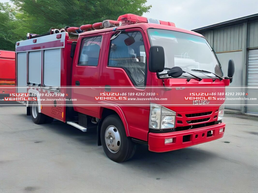 ISUZU Fire Truck Modular Units Deployed Across Kuwaiti Oil Refineries