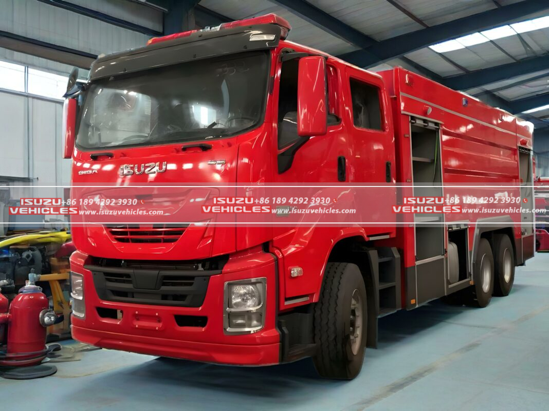ISUZU Fire Trucks Equip Falklands Emergency Services with Arctic-Grade Suppression Systems
