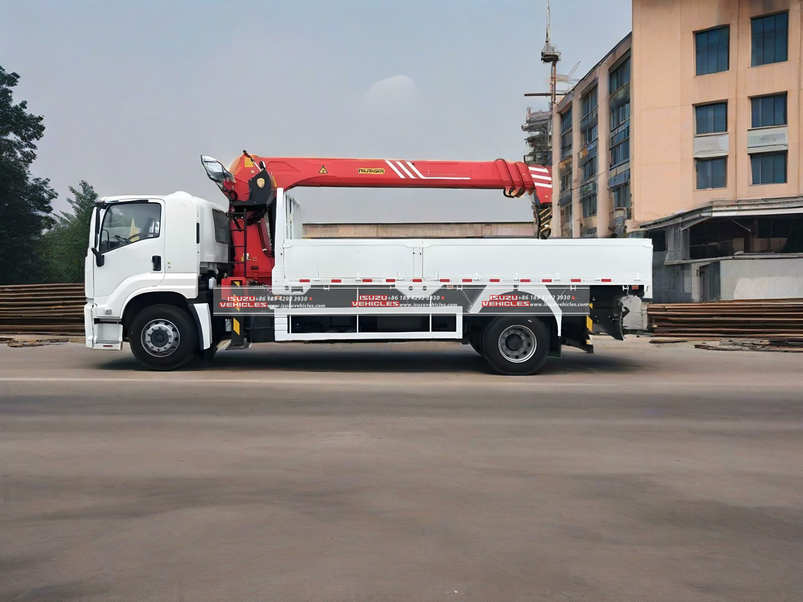 ISUZU GIGA 10 Ton PALFINGER Telescopic Boom Crane Crane Part (2) ISUZU GIGA 10 Ton PALFINGER Telescopic Boom Crane Crane Part (2)