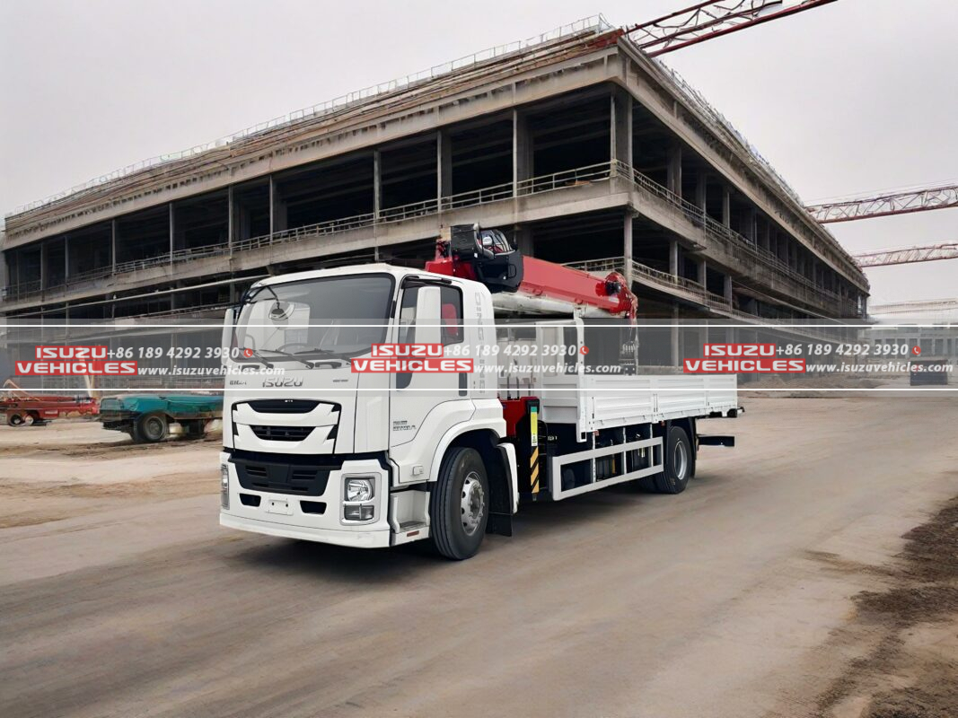 ISUZU GIGA 10 Ton PALFINGER Telescopic Boom Crane Main