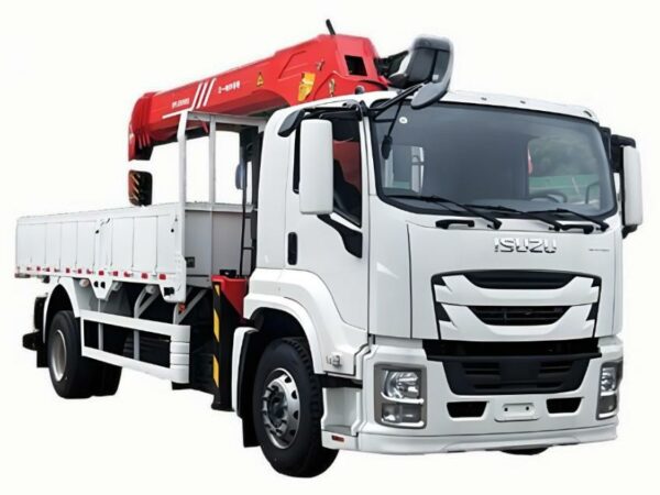 ISUZU GIGA 10 Ton PALFINGER Telescopic Boom Crane Side