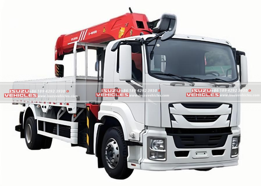ISUZU GIGA 10 Ton PALFINGER Telescopic Boom Crane Side ISUZU GIGA 10 Ton PALFINGER Telescopic Boom Crane Side