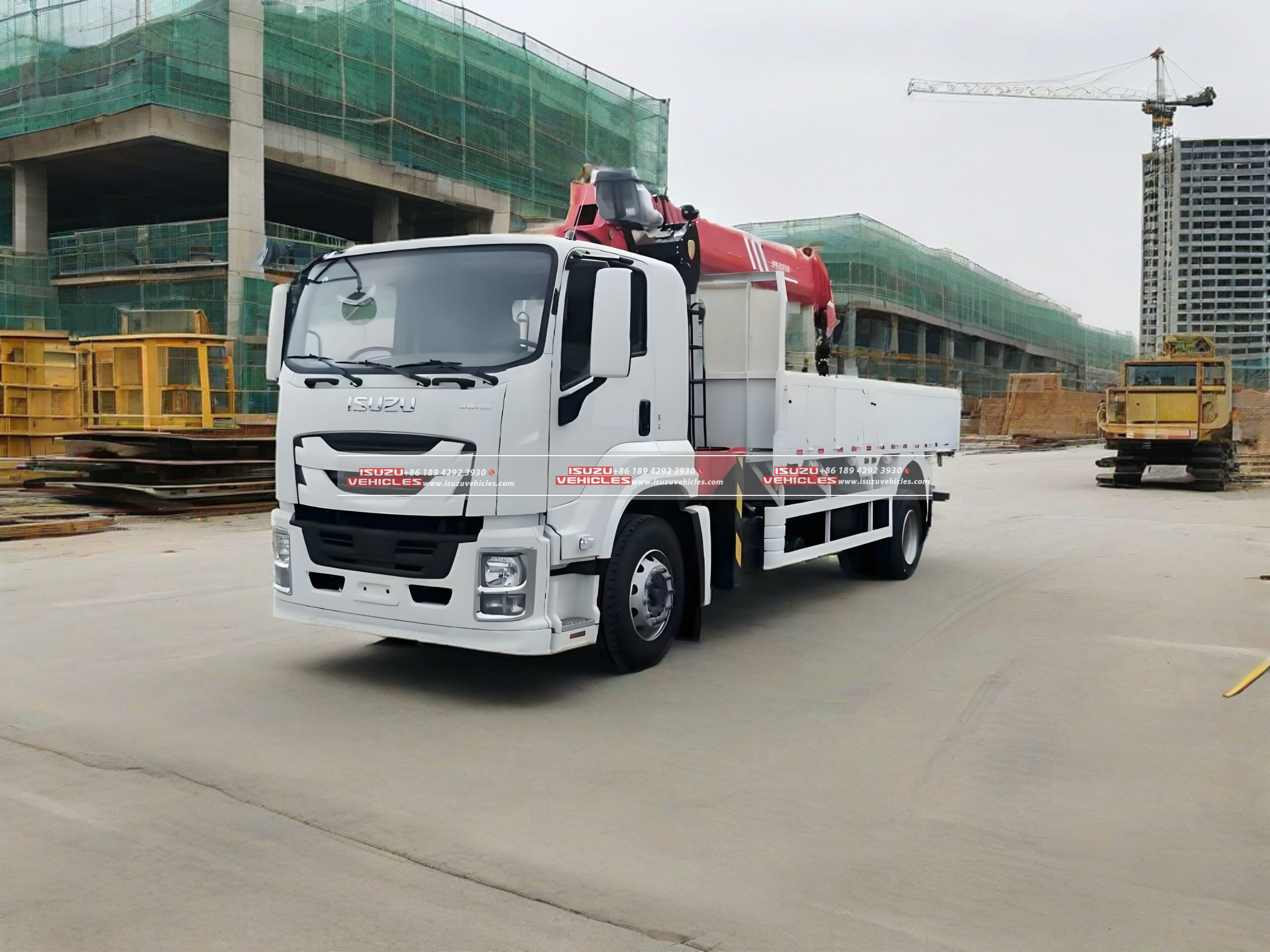 ISUZU GIGA 10 Ton PALFINGER Telescopic Boom Crane Tractor ISUZU GIGA 10 Ton PALFINGER Telescopic Boom Crane Tractor