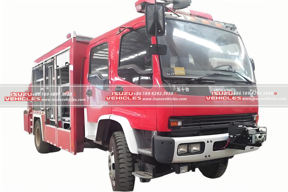 ISUZU 7.65M Tower Rescue Fire Truck ISUZU 7.65M Tower Rescue Fire Truck