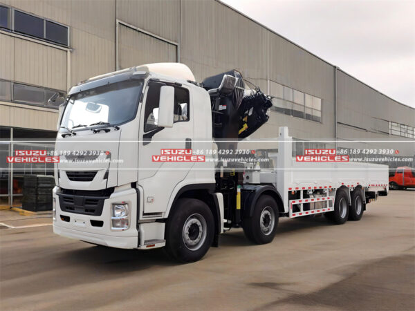 ISUZU GIGA 20 Ton PALFINGER Knuckle Boom Crane Main