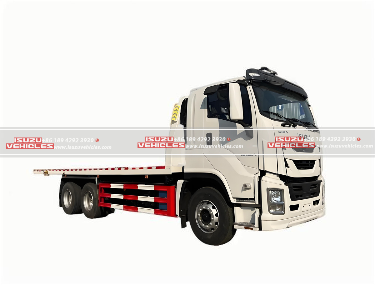 ISUZU GIGA 6×4 20-ton Flatbed Tow Truck - ISUZU Vehicles