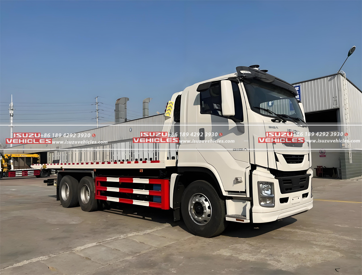 ISUZU GIGA 6×4 20-ton Flatbed Tow Truck Main ISUZU GIGA 6×4 20-ton Flatbed Tow Truck Main