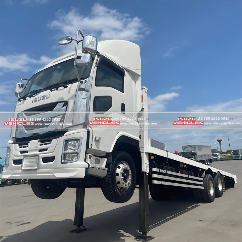 ISUZU GIGA 6×4 20-ton Flatbed Tow Truck tractor